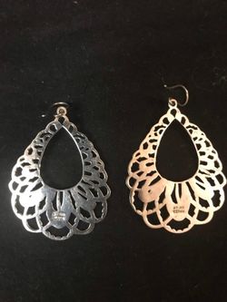 Sterling silver earrings