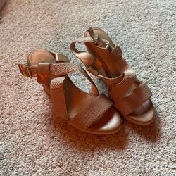 Banana Republic Heels Wedges Sandals Sz 6.5