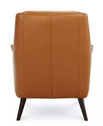 Milany Leather Accent Chair Created for Macy s for Sale in