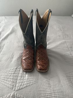 Pirarucu Print Boots