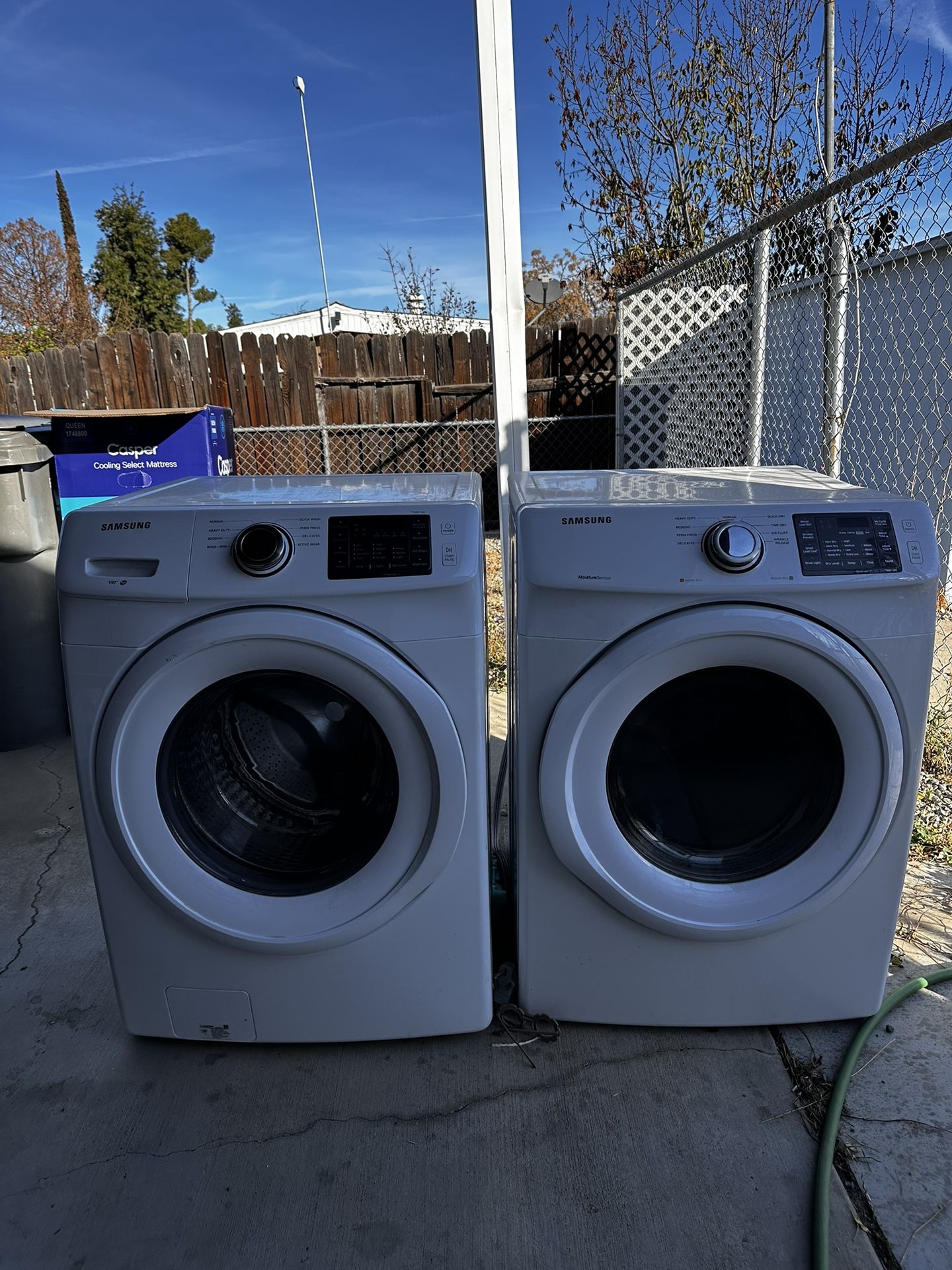 Samsung Washer And Dryer Side Load Electric 