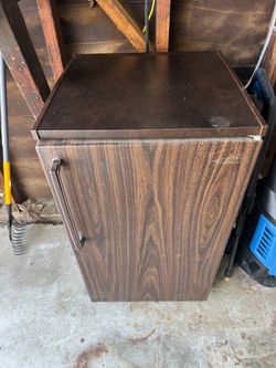 Brown Garage Fridge