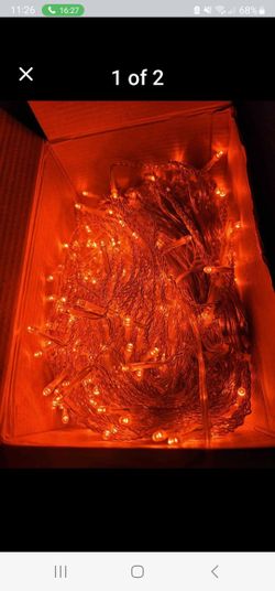 NEW Christmas halloween Led Icicle Lights, 66 Ft Long 800 LED