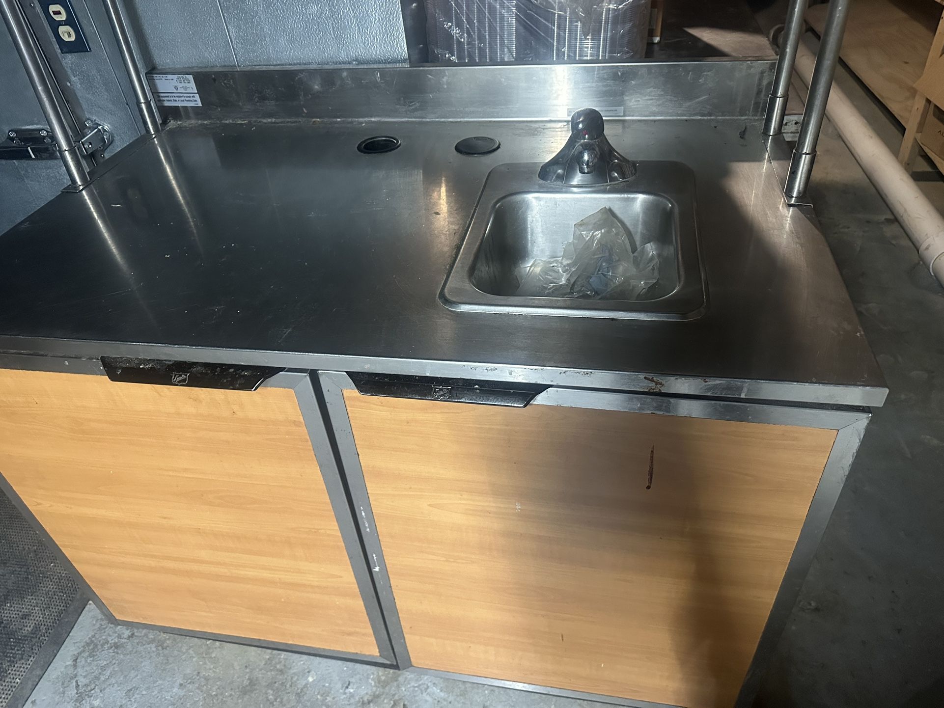 Cabinet With Sink