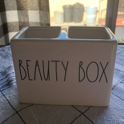 Rae Dunn Beauty Box Makeup Holder 