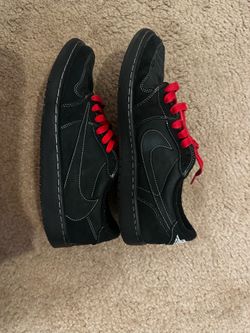 Travis Scott x Air Jordan 1 Low OG Black Phantom – Men’s Size 11