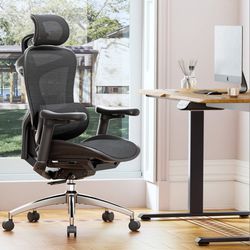 SIHOO Doro C300 Pro Ergonomic Office Chair with Ultra-Soft 6D Armrests, Dynamic Lumbar Support