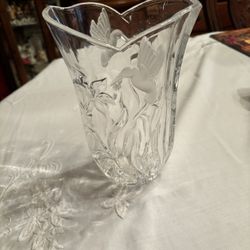 Beautiful Vintage Crystal Vase