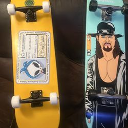 Skateboard Pro deck Blind 8:25Yellow $70 Complete 