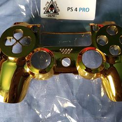 Gold PS4 front cover