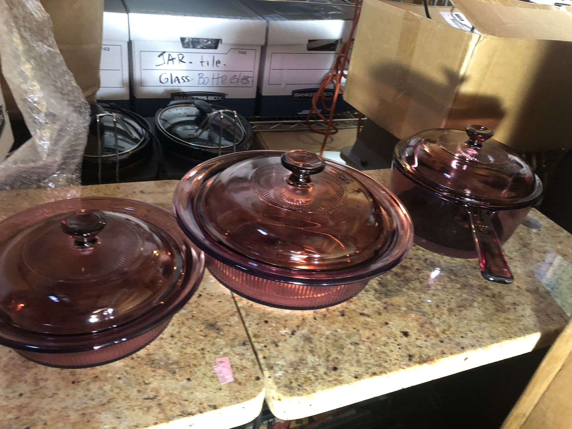 Vision Set 6pc Cranberry Colors 