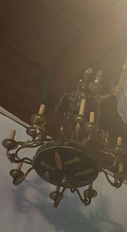 Spectacular Grand Gorgeous Vintage French Empire Chandelier 