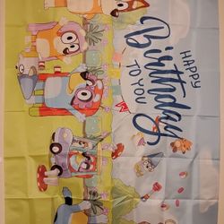Bluey Banner 3 x 5 Ft NEW