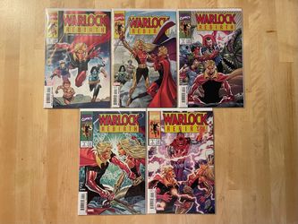 Warlock Rebirth #1-5 Complete Set NM Marz Marvel Comics 1 2 3 4 5
