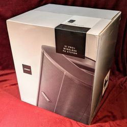 Bose S1 Pro+ Wireless PA Speaker - Black ((contact info removed)) New in sealed box