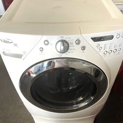 Front Load Washing Machine on the Pedestal 