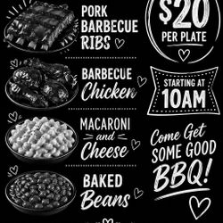 Freshly Grilled Barbecue 