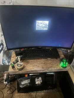 MSI Curved Gaming Monitor (32”)and Jonsplus gaming tower w/gigabyte motherboard