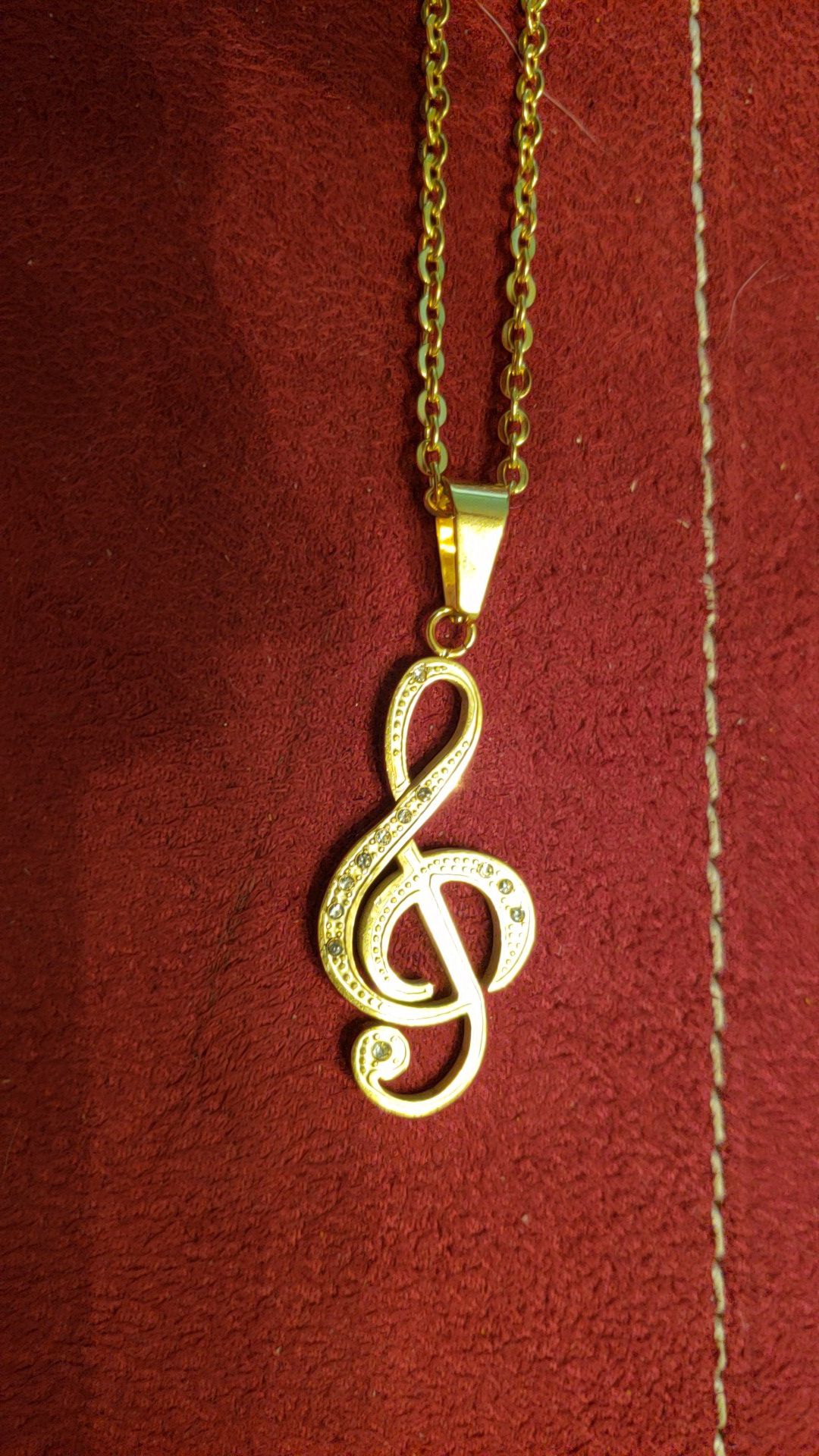 Beautiful musical note Necklace