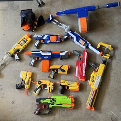 Nerf Gun Lot