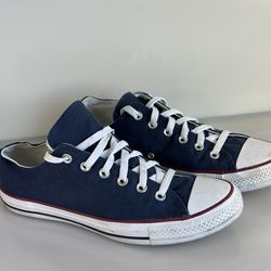 Converse Unisex CT All Star OX Blue Casual Shoes Sneakers Size M 8 W 10 145333F