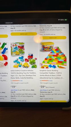 Duplo lego blocks