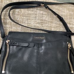Cole Haan Black Leather Purse 