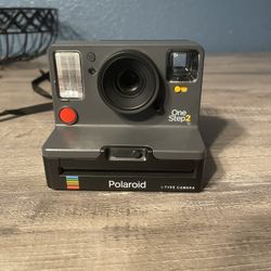 Polaroid One Step 2 i-Type Rechargeable Instant Film Camera - Gray - Tested