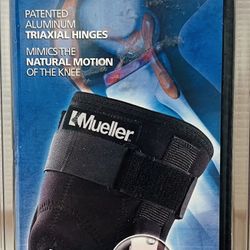 Mueller Hinged Knee Brace Large – New Sealed – Maximum Support 