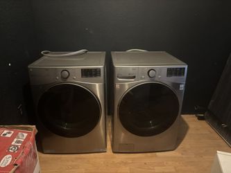 LG washers and dryer