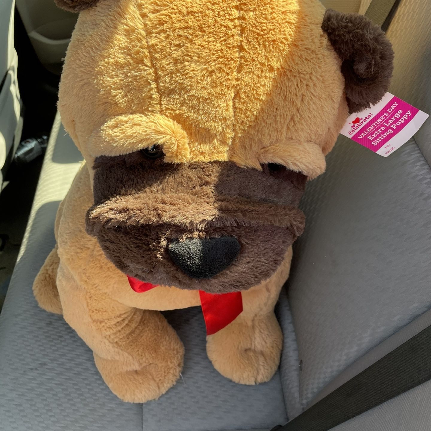 Sitting Puppy Teddy Bear