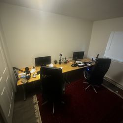 2 IKEA Galant Desks. 