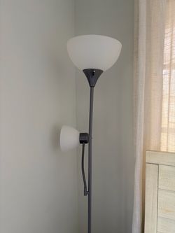 Torchiere Floor Lamp with Reading Light