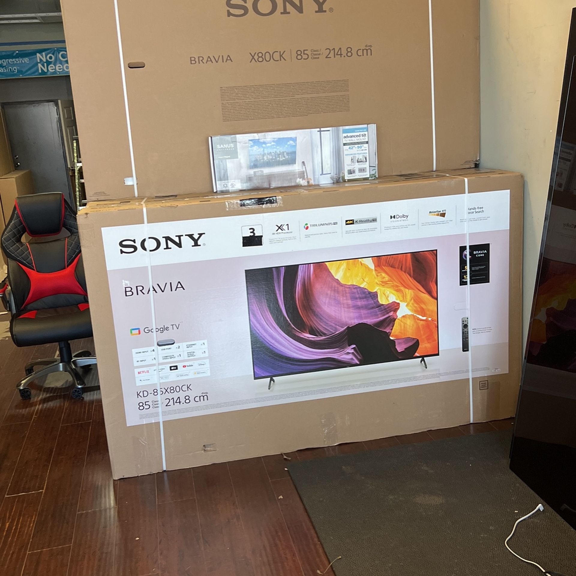 Sony Bravia 85 Inch 4K Tv Smart Kd85X80K