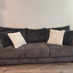 Onyx Grey couch 