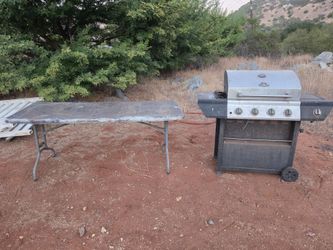 Free Grillmaster Grill and Table for Garage Sales or Swapmeets
