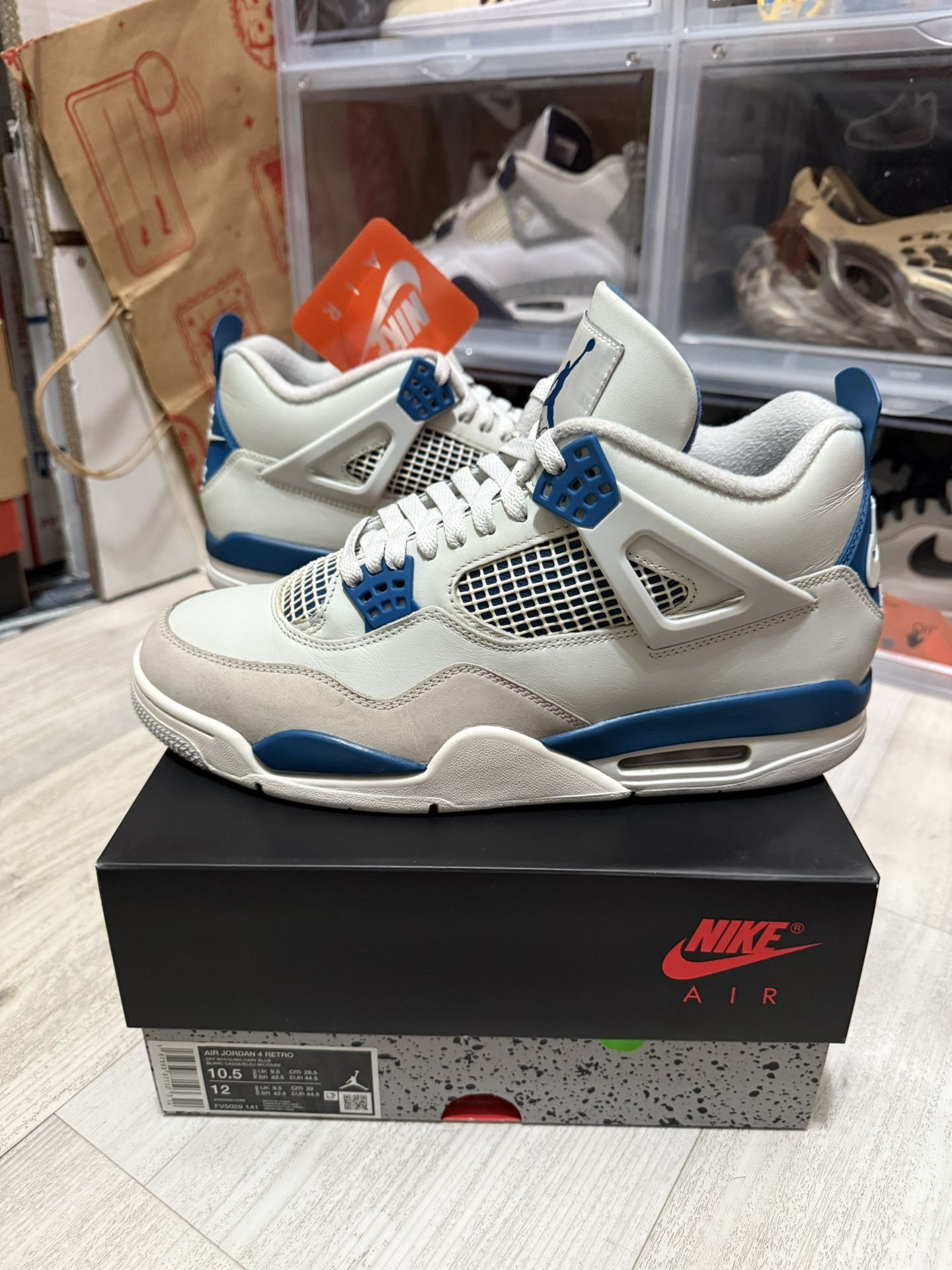 Jordan 4 Retro Military Blue 2024