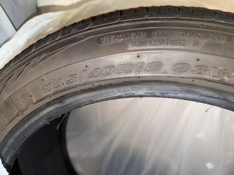 245/40/18 Nexen All Season Tires