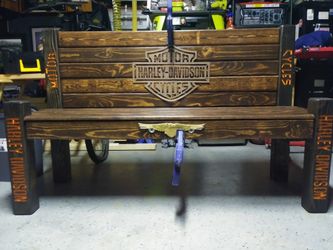 Harley Davidson Bench