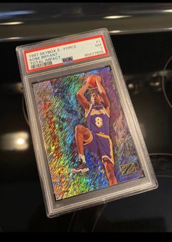 1997 Skybox Kobe Bryant Card #1 - Z Force Total Impact  - Lakers Jersey 8 NBA Collectibles - RARE PSA Foil Holo - $249 OBO