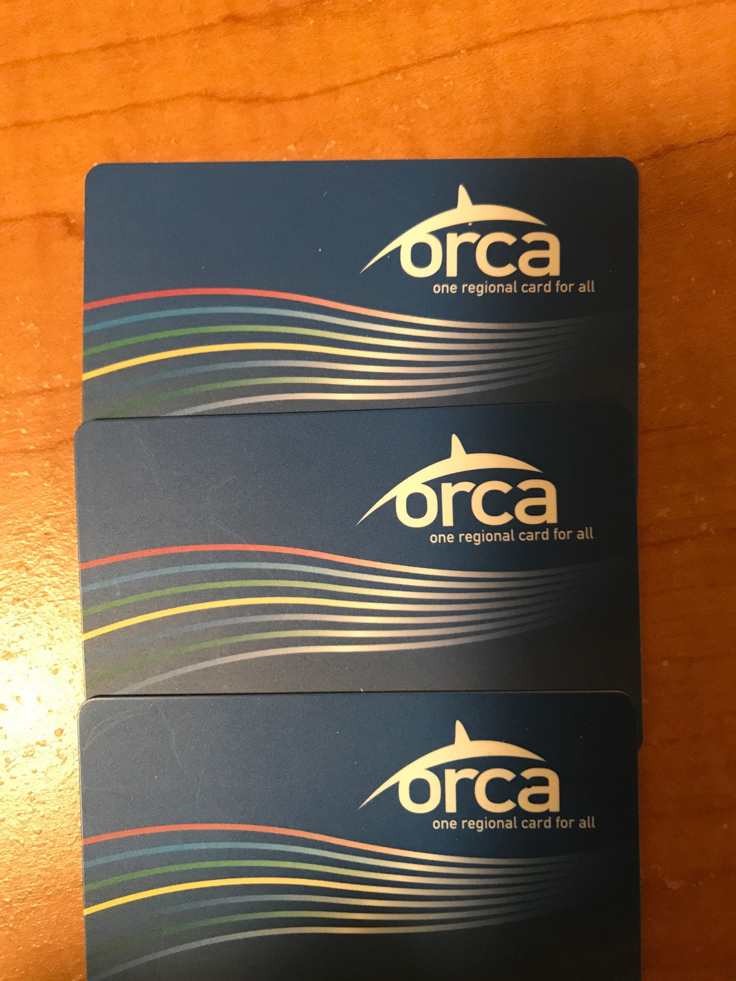 Seattle ORCA Cards