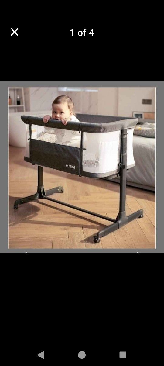 Baby Bassinets,All mesh Crib Portable for Safe Co-Sleeping,Adjustable Bedside Sleeper,Baby Bed for Infant Newborn
#280
Retail $99.99