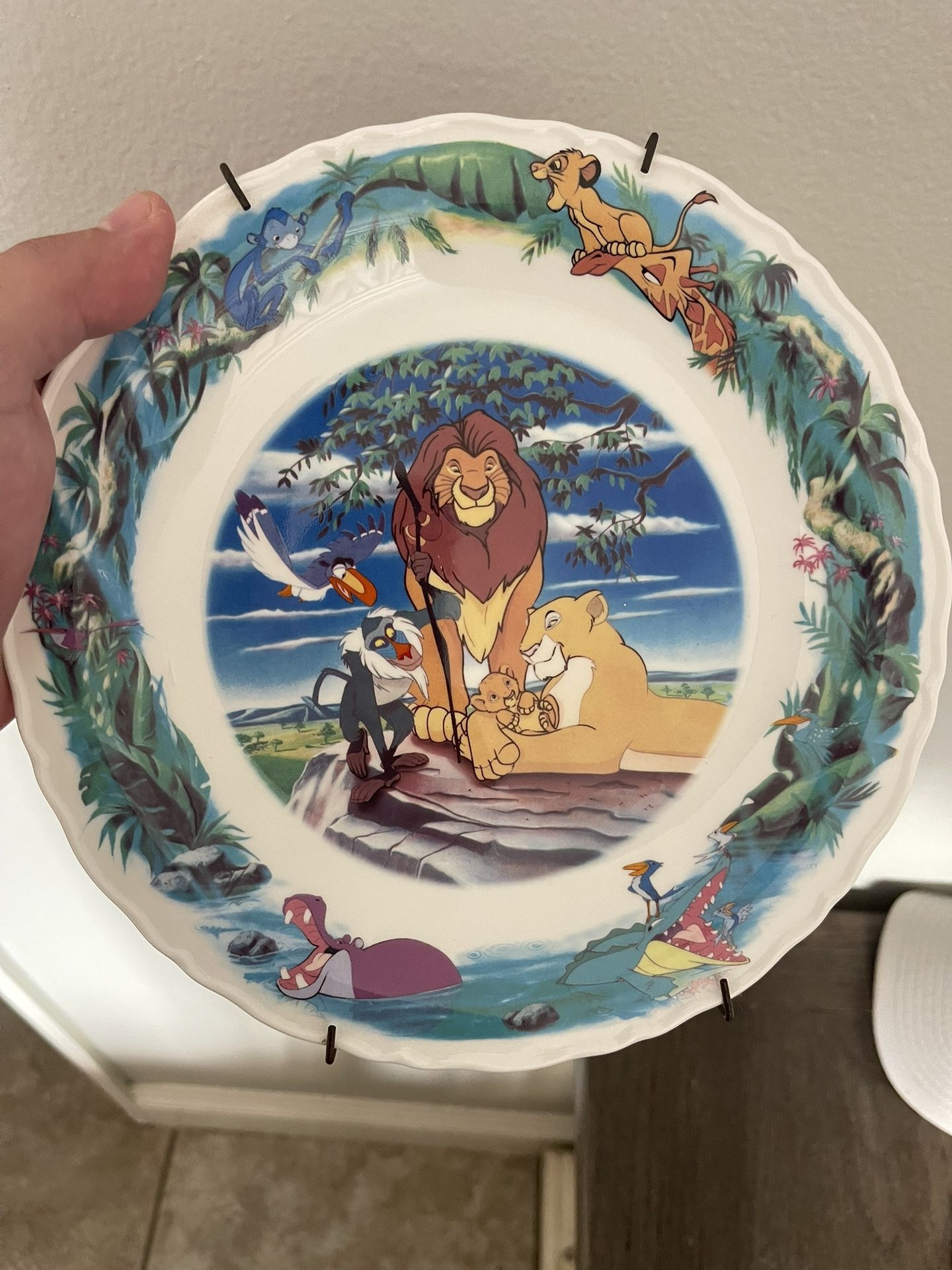 Lion King Collectible plate