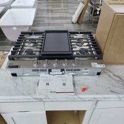 Smart Hub, 30inches Cooktop Built-in Gas Stove Slide-in Range Gas Stove, Natural Gas Lp Propane