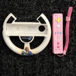 Wii Princes Controller With Wheel