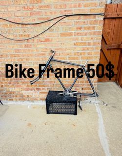 Galaxy Painted Steel Bike Frame CHECK OUT MY OTHER LISTINGS