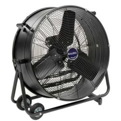 Global Industrial™ 24" Portable Tilt Drum Blower Fan, 7700 CFM, 1/3 HP, 1 Phase