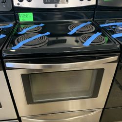 Kenmore Coil Type Eletric Stove Stainless Steel Working Perfectly 4 Months Warranty 