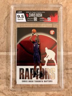 Chris Bosh ‘03 Topps Pristine Rookie Card #110 HGA 9.5