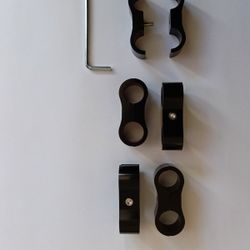 Black Vent Line Clamps 